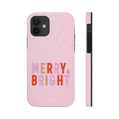 Merry & Bright Tough Case for iPhone with Wireless Charging.