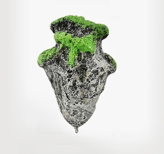 Floating Rock Aquarium Decoration - Grey