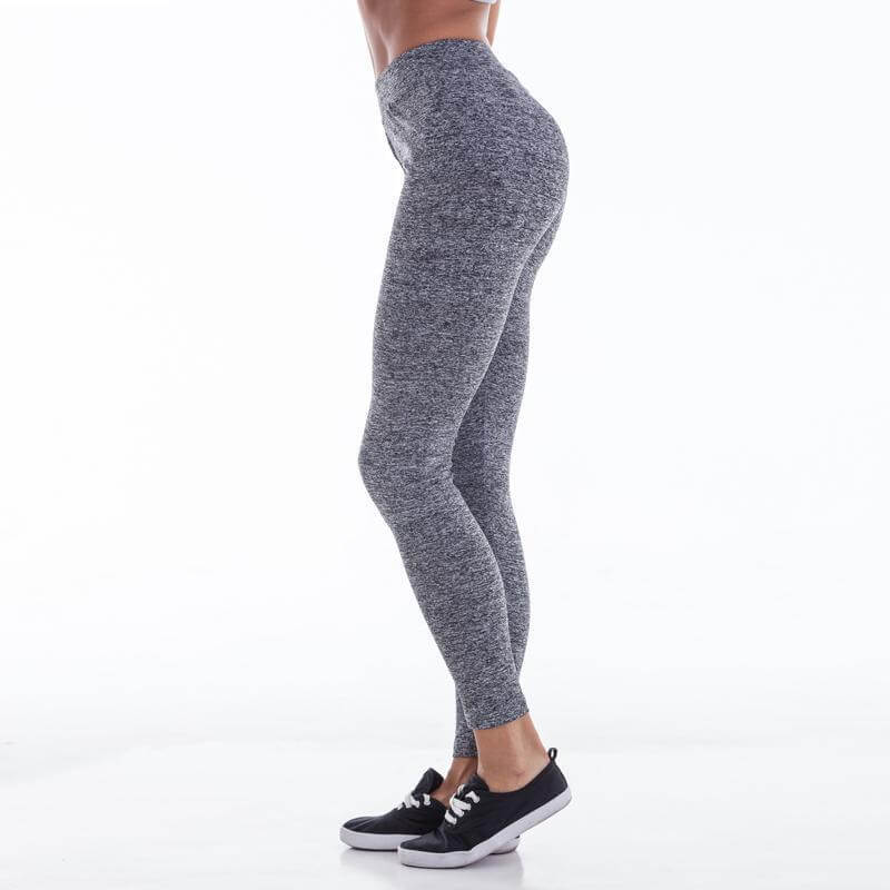 Gray Stretch Yoga Leggings