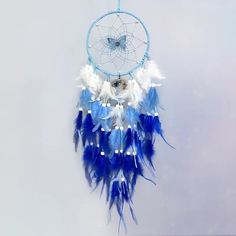 Fairy Butterfly Dream Catcher with Feathers