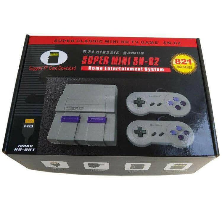 Retro Inspired Game Console With HDMI + 821 Games Loaded.