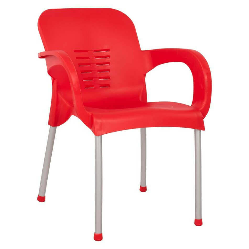 Garden Chair Red PP 60x50x80xcm.