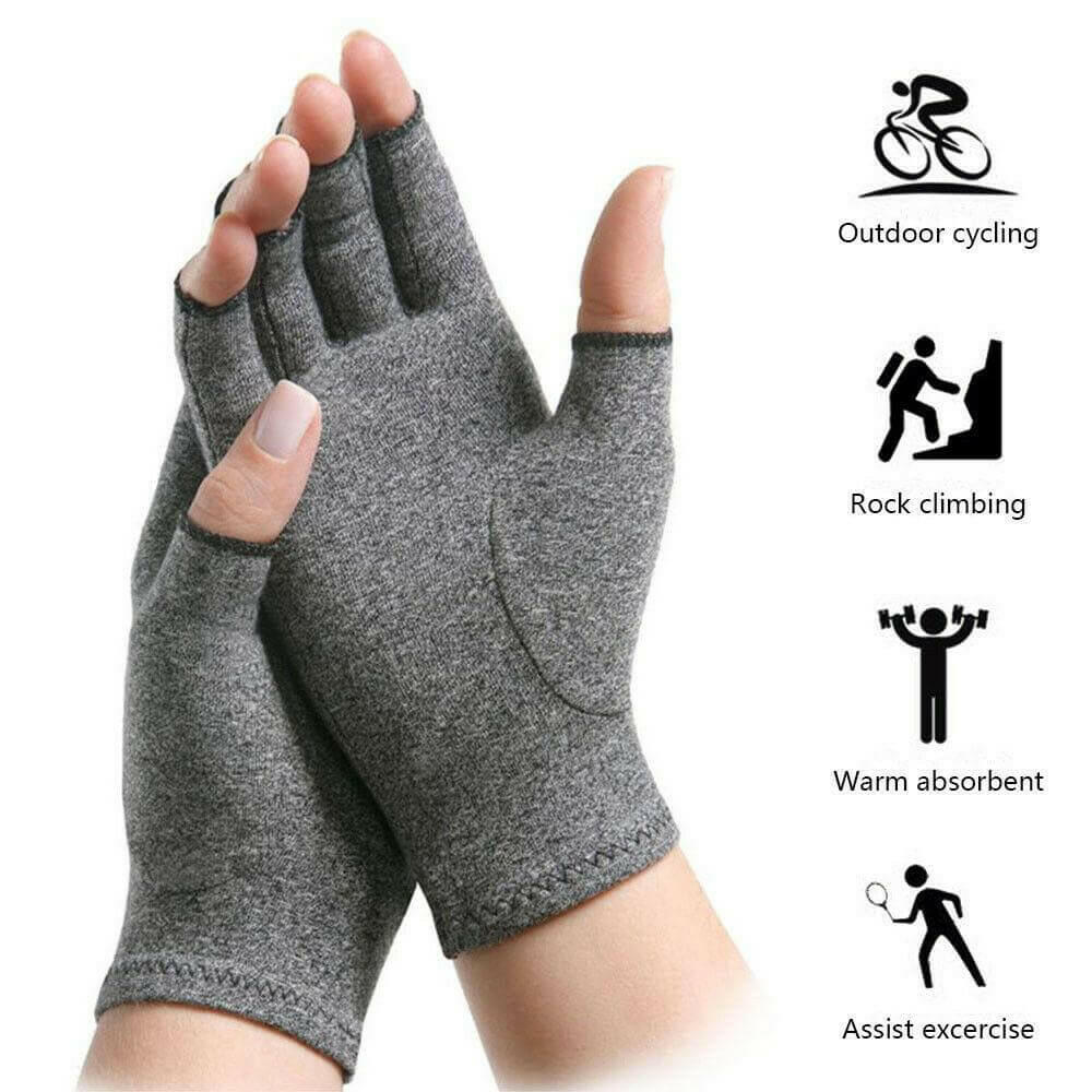 1 Pair Compression Arthritis Gloves Arthritic Joint Pain Relief Gloves.