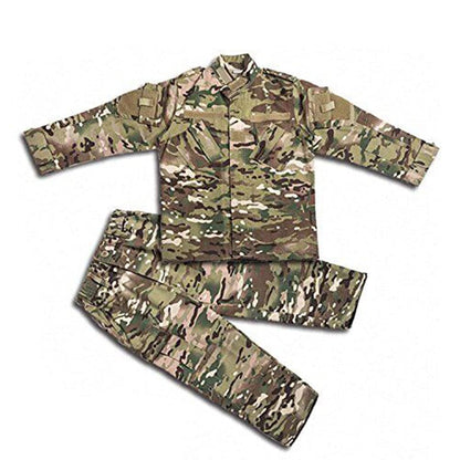 H World Shopping Tactical Airsoft Kids Clothing Children BDU Hunting Military Camouflage Combat Uniform Suit (MC 120)