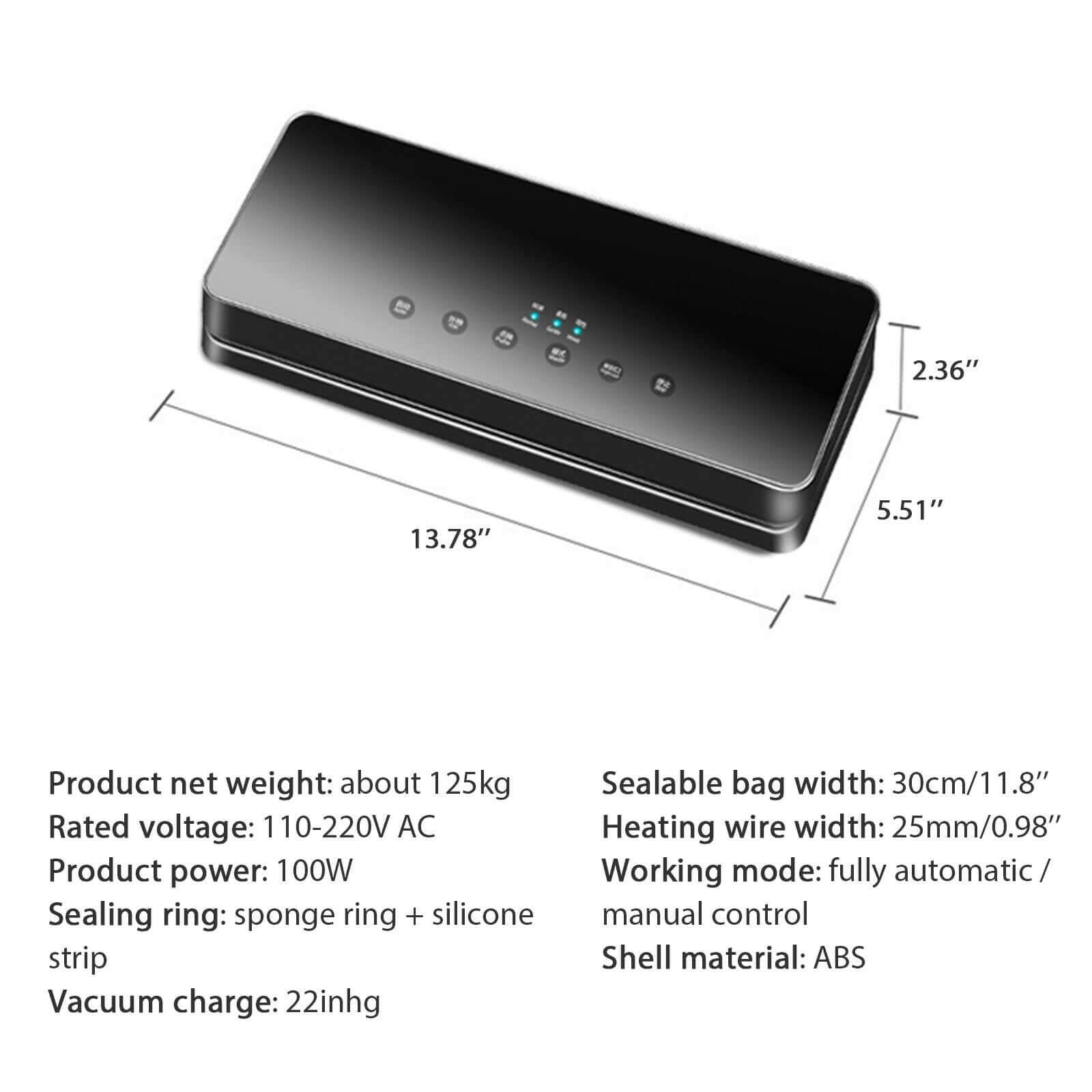 Multi-Functional Use Vacuum Sealer Machine vacuum food sealer machine.