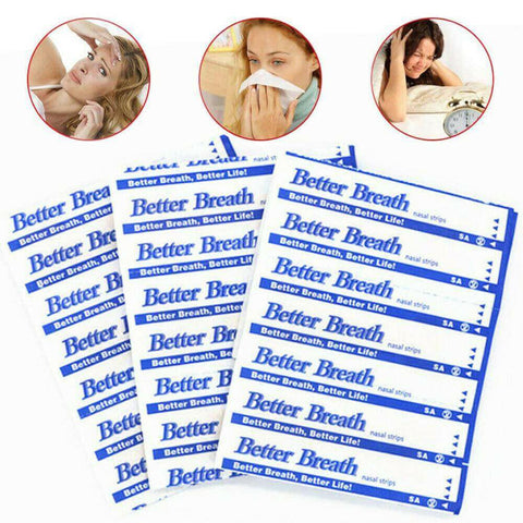 50-500Pcs Breathe Nasal Strips Snoring Anti Snoring Strips Health Care