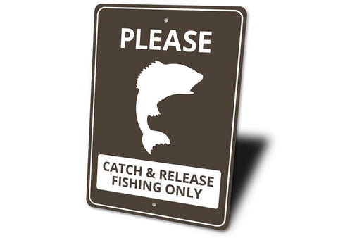 Fishing Notice Sign