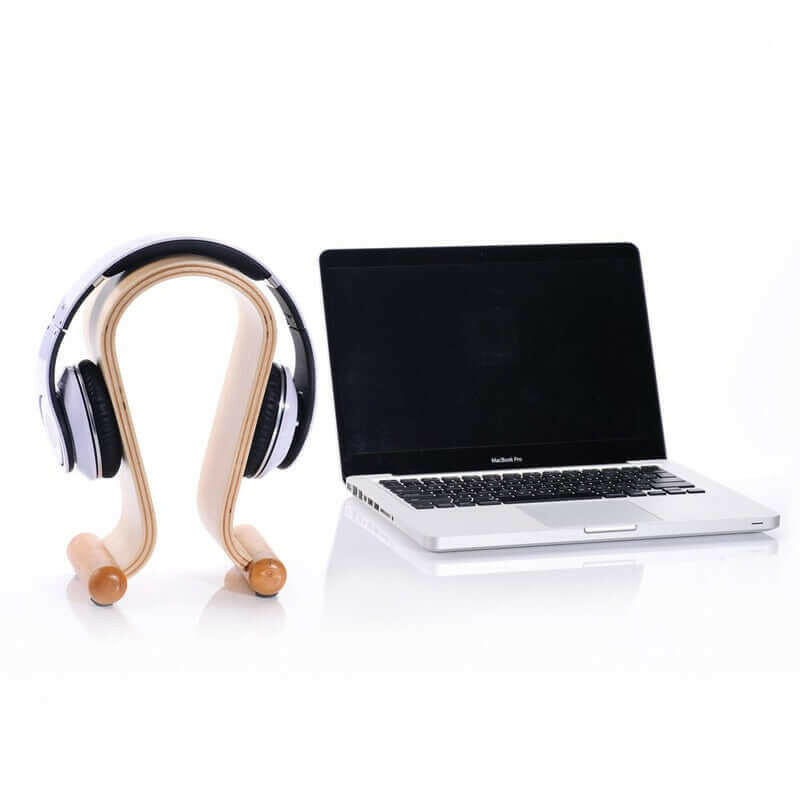 Bent Plywood Headphone Holder.