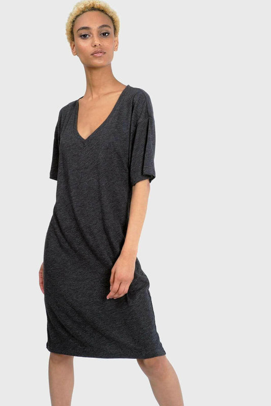 MIKA ORGANIC T-SHIRT DRESS.