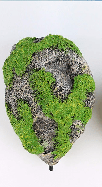 Floating Rock Aquarium Decoration - Grey