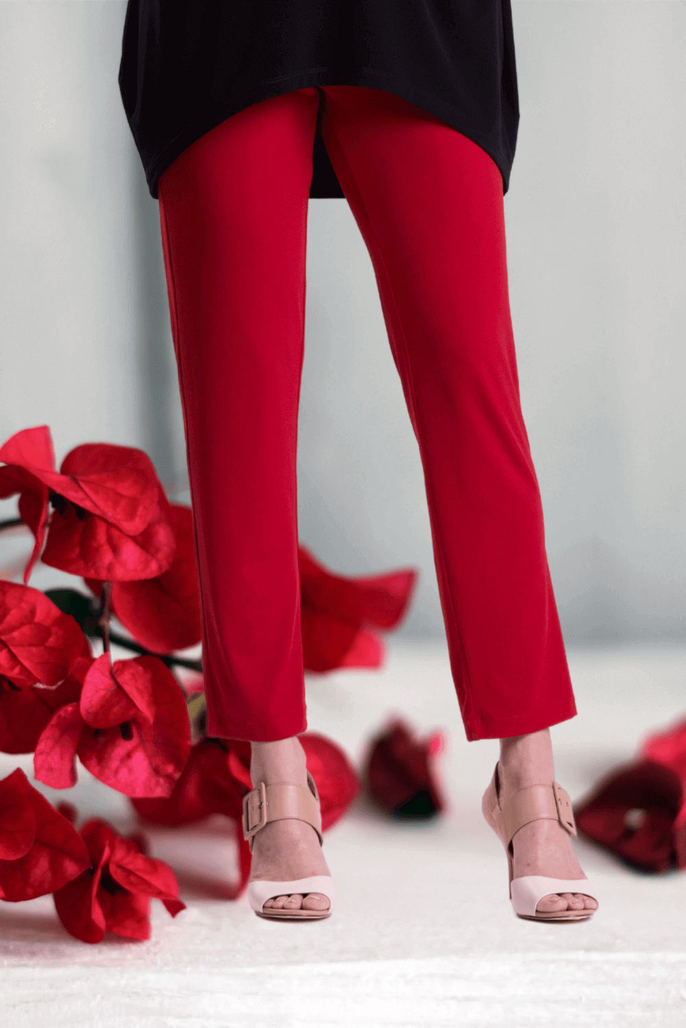 Cigarette Pant - Red.