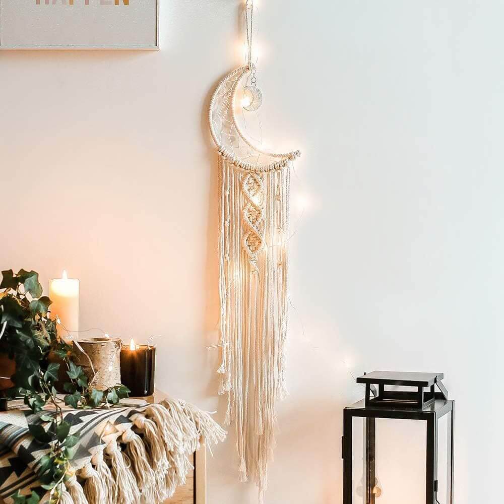 Boho Hand-Woven Dream Catcher Wall Hanging