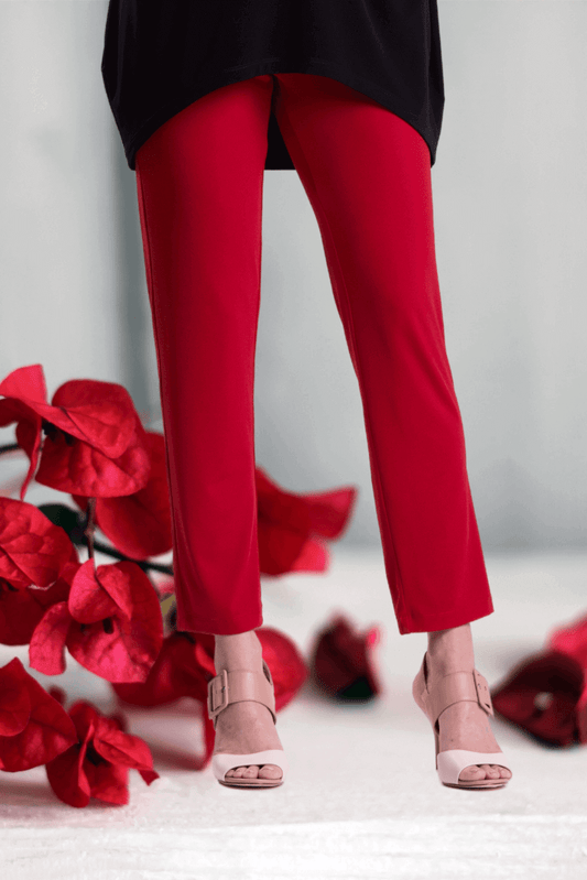 Cigarette Pant - Red