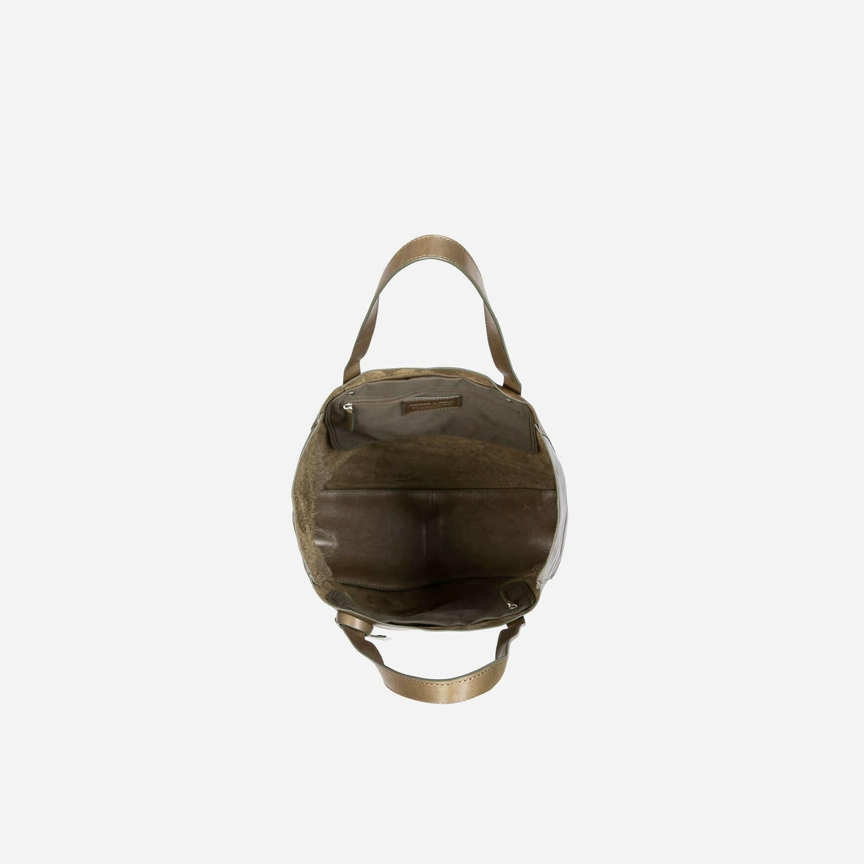 Ladies Shopper Handbag, Olive.