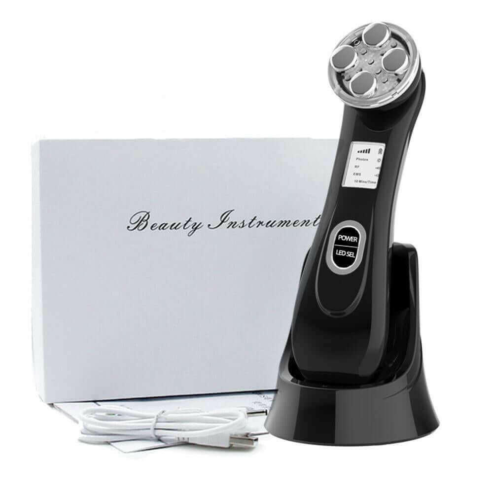 Facial Mesotherapy LED Photon Face Wrinkle Removal Skin Care Massager