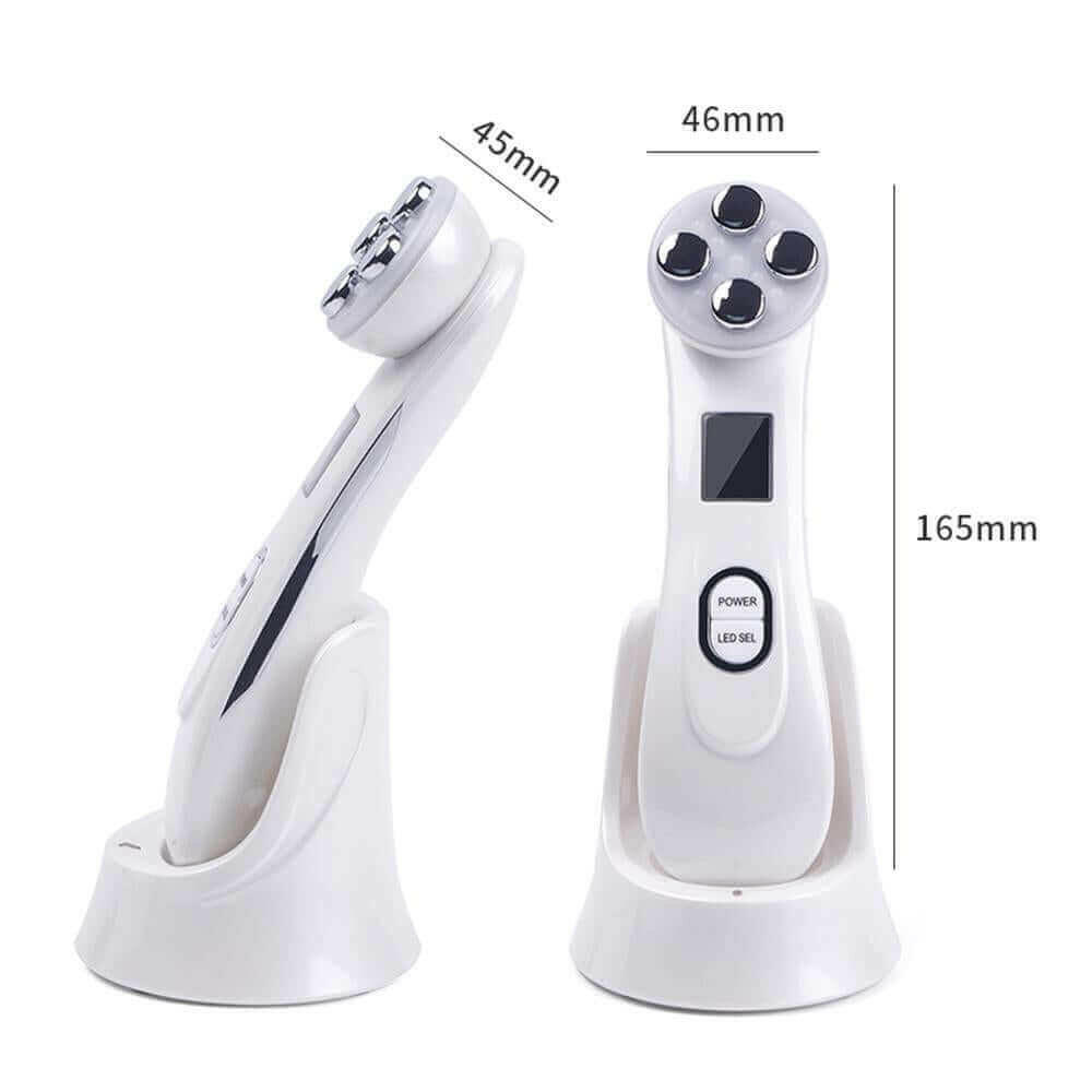 Facial Mesotherapy LED Photon Face Wrinkle Removal Skin Care Massager.