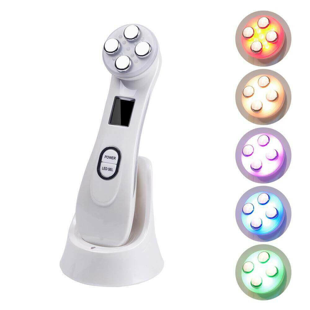 Facial Mesotherapy LED Photon Face Wrinkle Removal Skin Care Massager