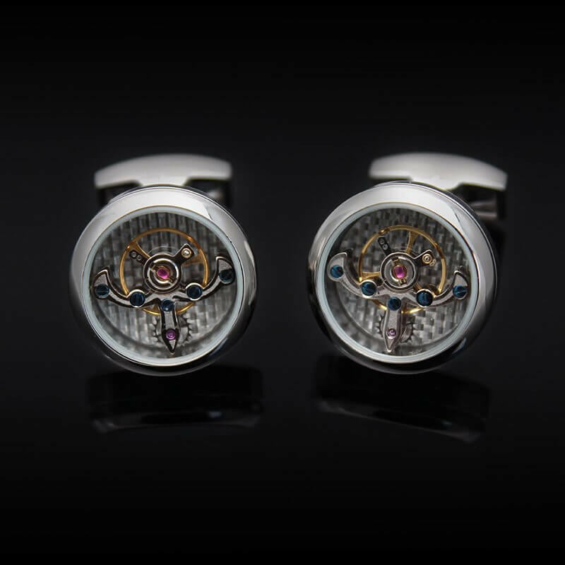 Automatic Watch Engine Cufflinks.