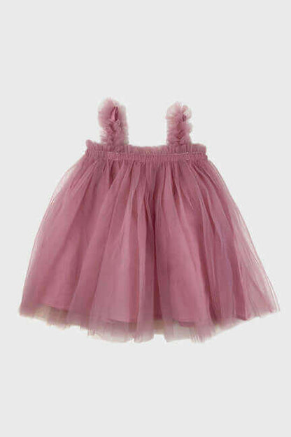 tulle a-line dress || mauve.