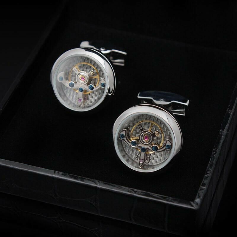 Automatic Watch Engine Cufflinks.