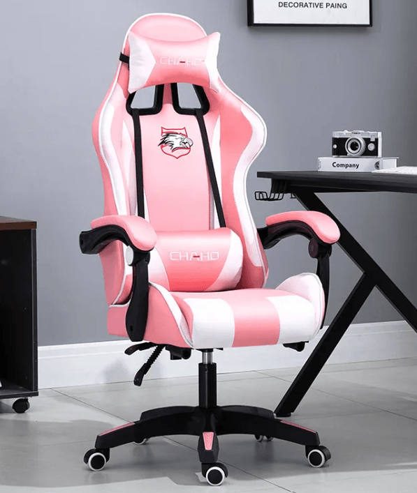 Ergonomic Gaming Chair with Adjustable Lumbar Support