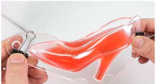 3D High Heel Shoe Chocolate Mould Candy Cake Jelly