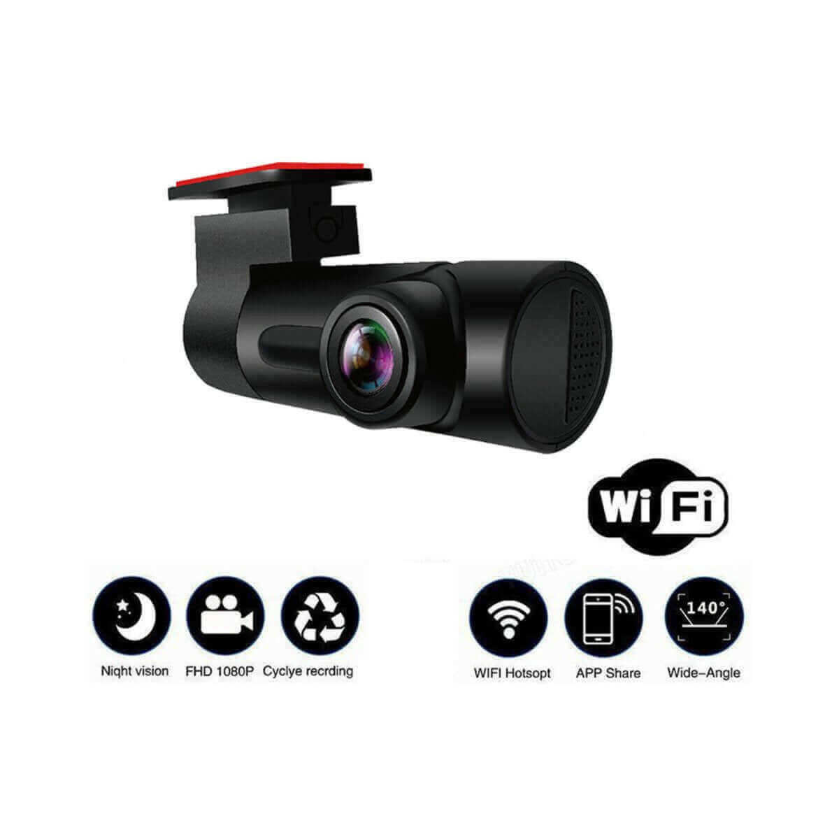 Car Dash Cam with WIFI and App.