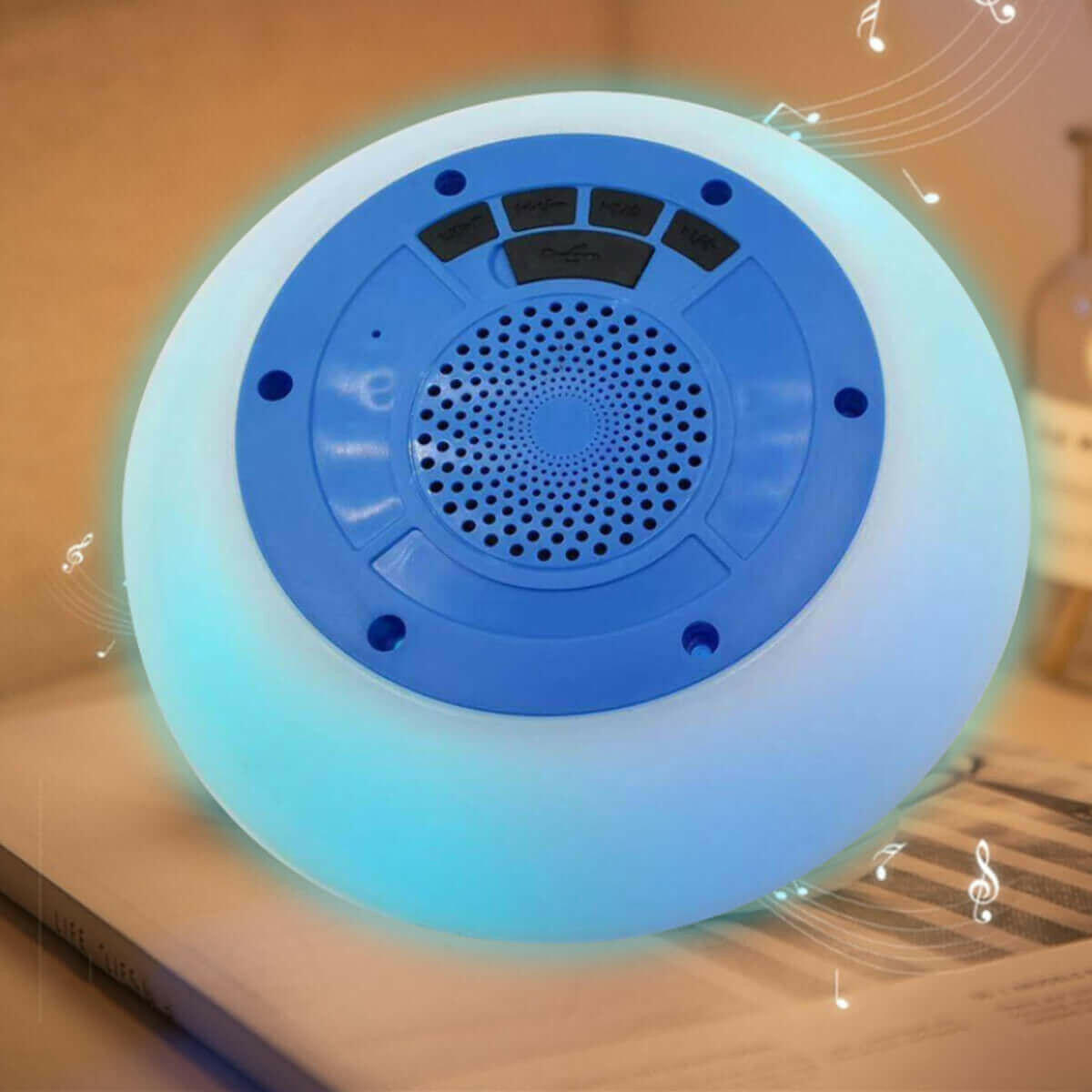 Floatilla Bluetooth LED Enabled Waterproof Speaker For Pools And.