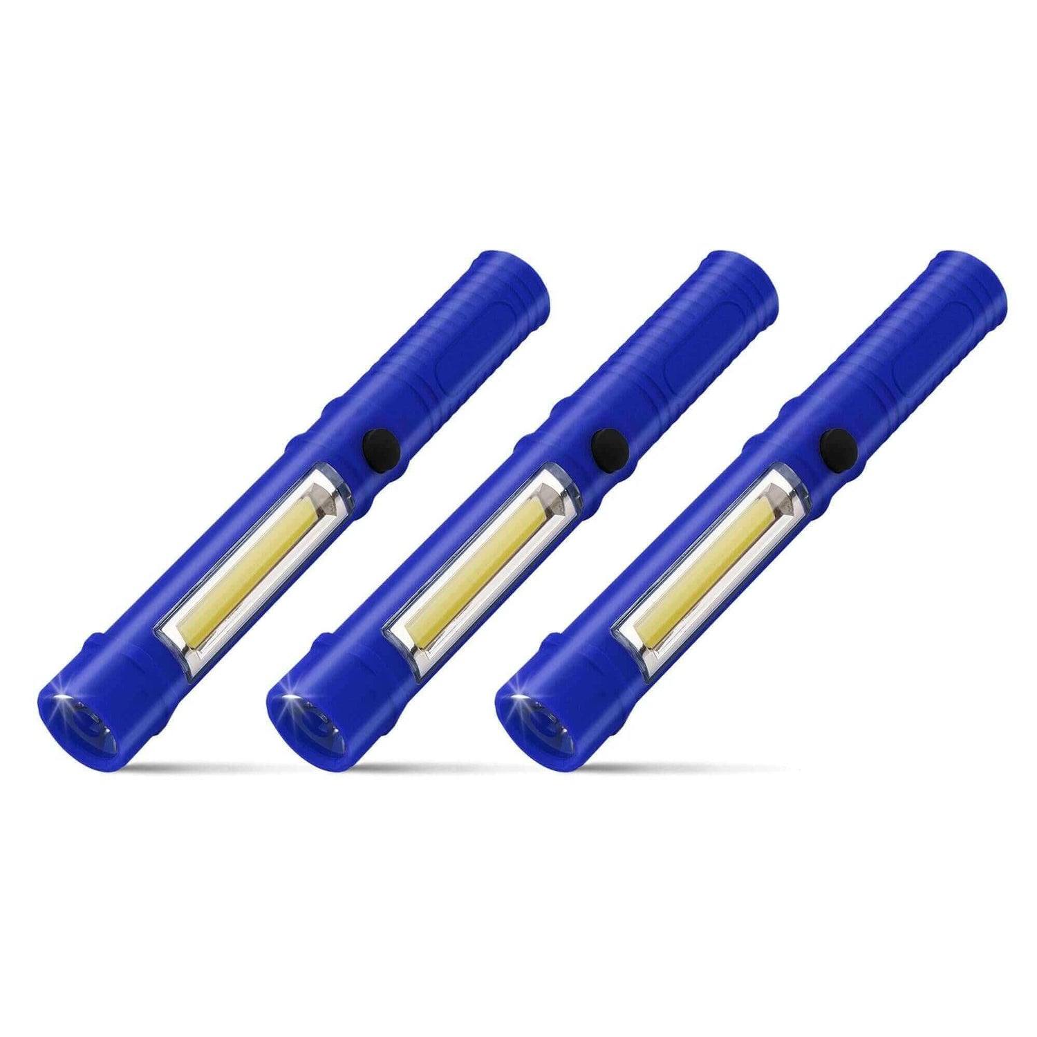 LED Pocket Flashlight with Magnetic Base &amp; Clip