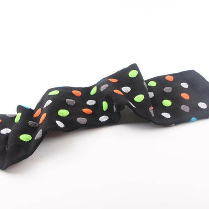 Multi Polka Dot Compression Socks.