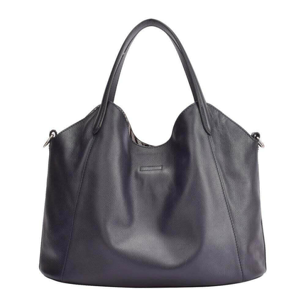 Maria Carla Woman's Fashion Luxury Leather Handbag, Smooth Leather.