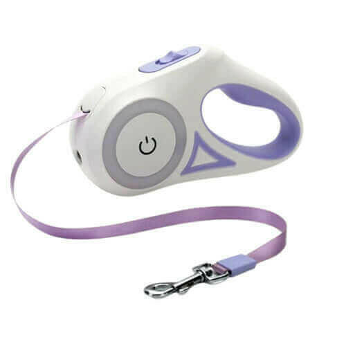 Automatic Retractable Lighting Dog Leash.