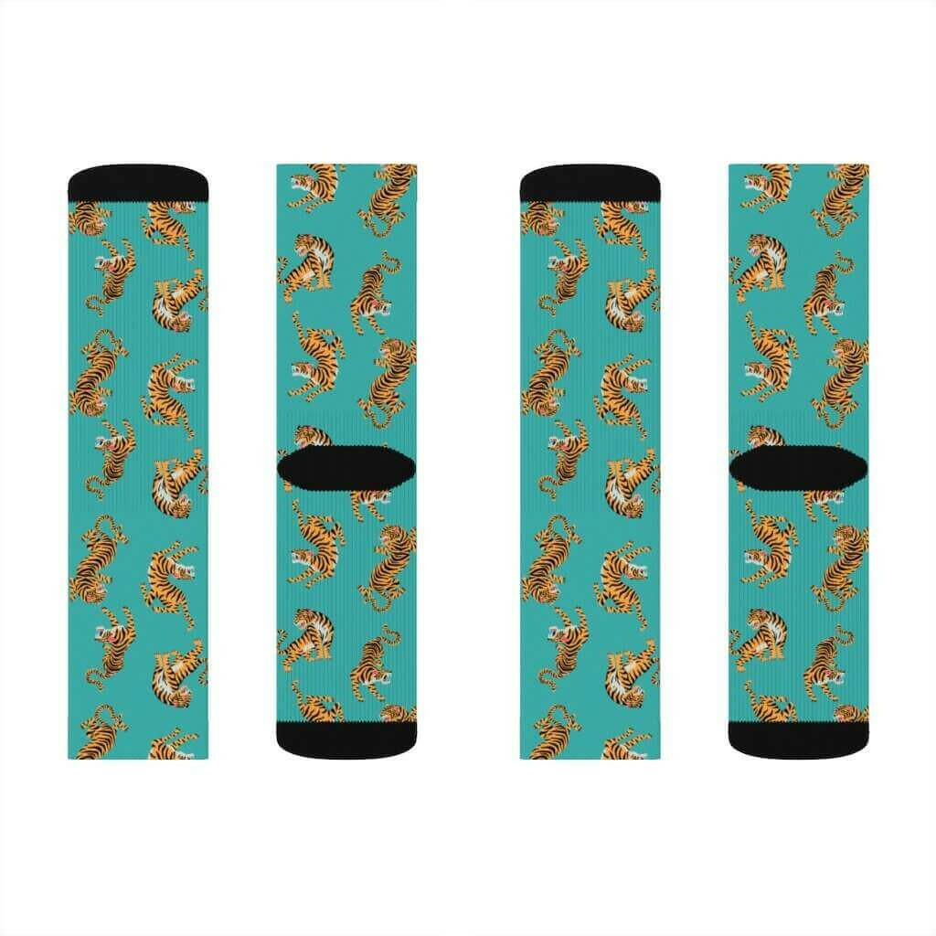 Tiger Fun Novelty Socks.