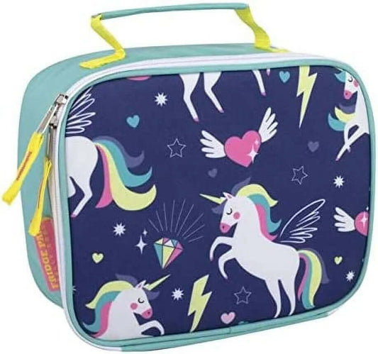 , Tiny Fun Insulated Lunch Box Containers for School Kids, Boys and Girls - Unique Unicorns