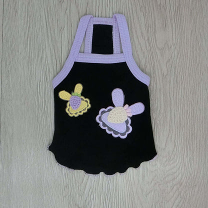 Cotton Suspender Vest for Cats and Dogs