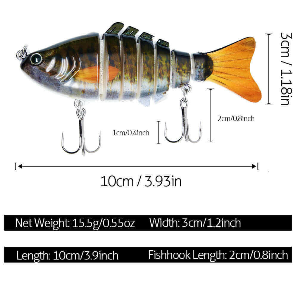 Fishing Lures Multi Jointed Bionic Lures Lifelike Fishing Lures.