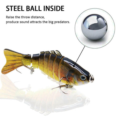 Fishing Lures Multi Jointed Bionic Lures Lifelike Fishing Lures.