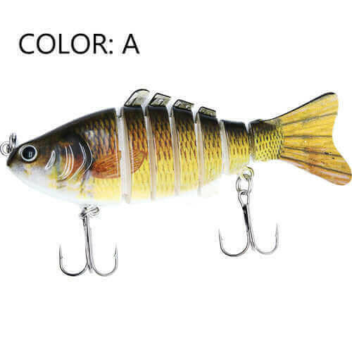 bionic multi jointed fish lures Lifelike Fishing Lures for Effective Angling