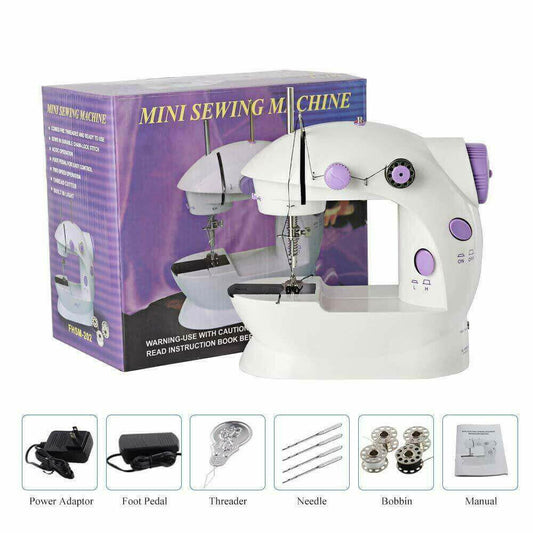 Mini Sewing Machine Electric Portable Crafting Mending Tool