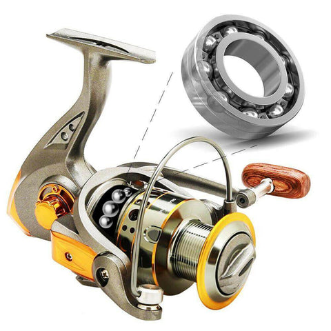 Spinning Fishing Reels 13BB Light Weight Ultra Smooth Powerful Reels.