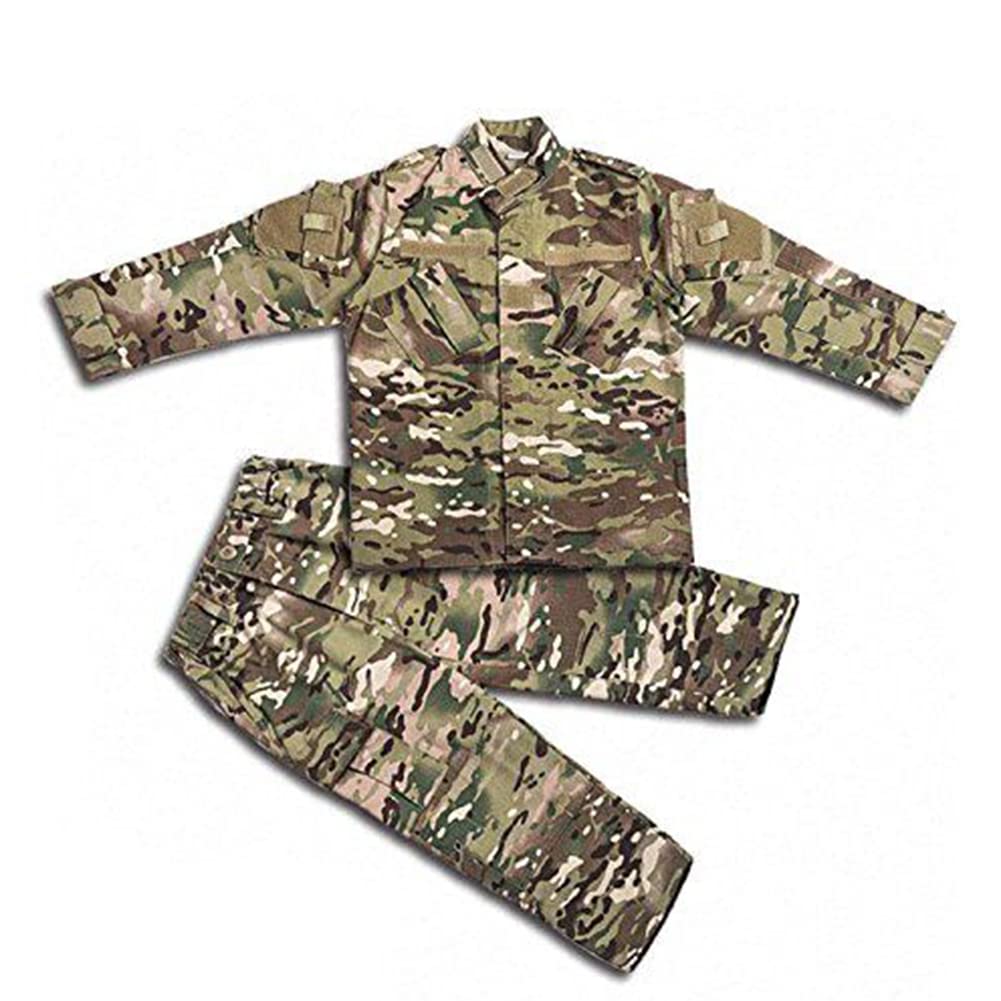 H World Shopping Tactical Airsoft Kids Clothing Children BDU Hunting Military Camouflage Combat Uniform Suit (MC 120)
