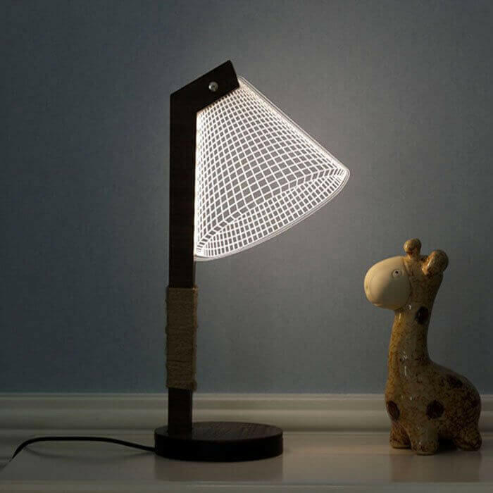 3D Dimmable LED Night Light.