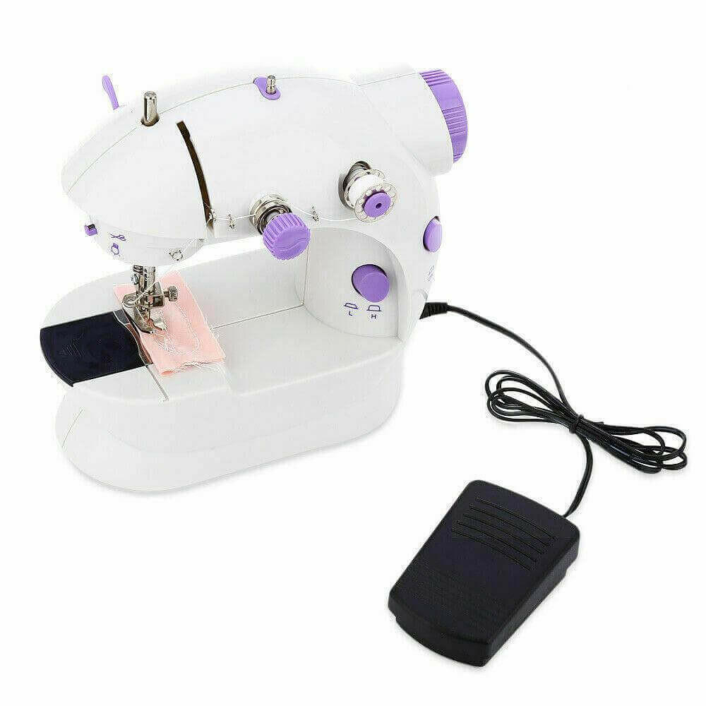 Mini Sewing Machine Electric Portable Crafting Mending Tool.