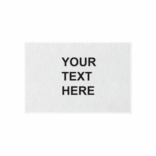 Personalized Rug, Custom Rug, With Your Own Text or Design, Handmade