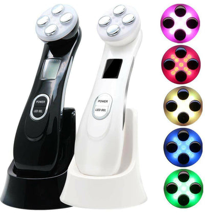 Facial Mesotherapy LED Photon Face Wrinkle Removal Skin Care Massager.