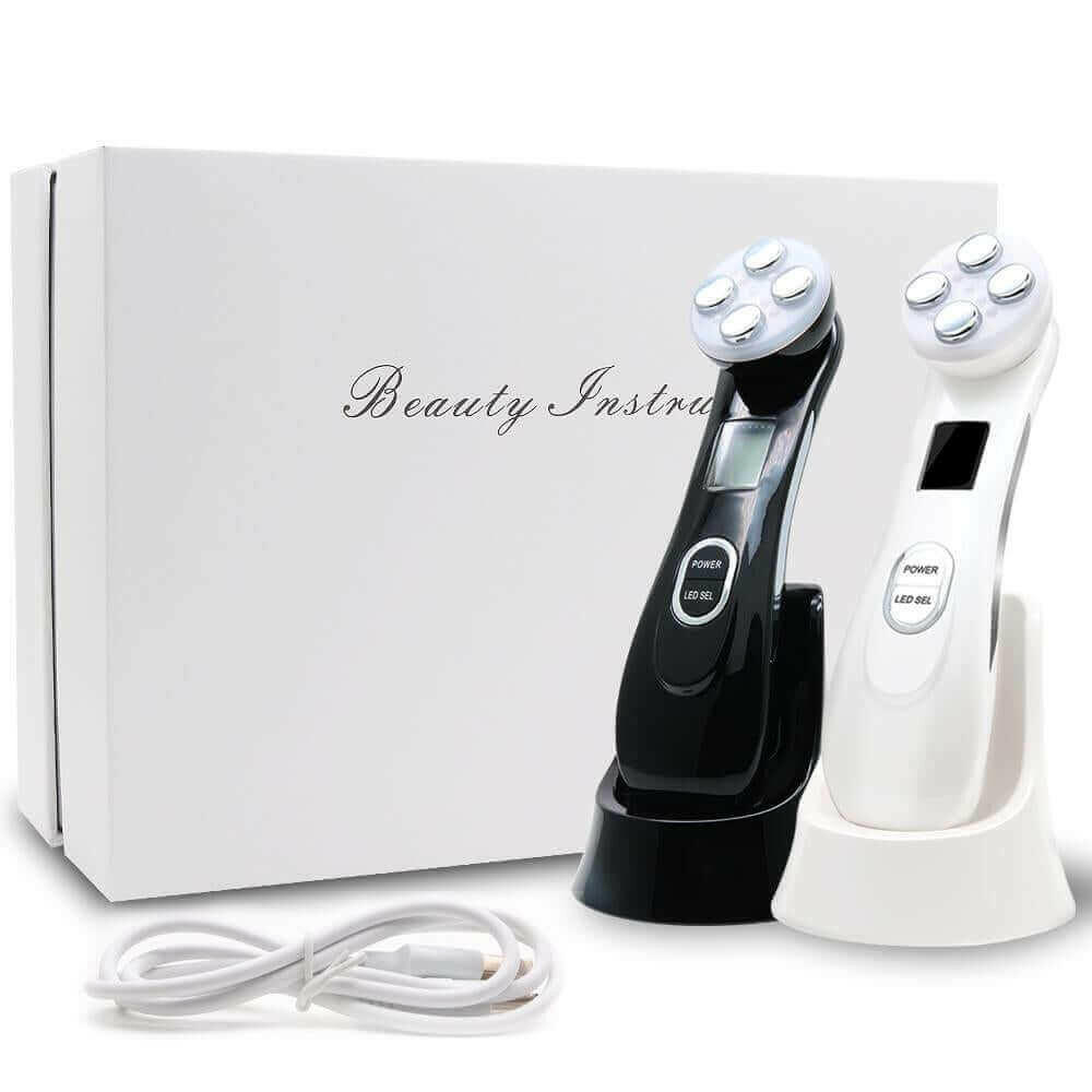 Facial Mesotherapy LED Photon Face Wrinkle Removal Skin Care Massager