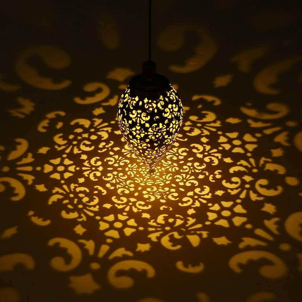 Solar Garland Lights: LED Lantern Waterproof Outdoor Fairy Light