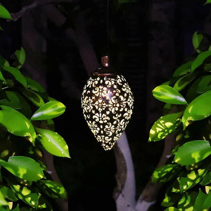 Solar Garland Lights: LED Lantern Waterproof Outdoor Fairy Light.