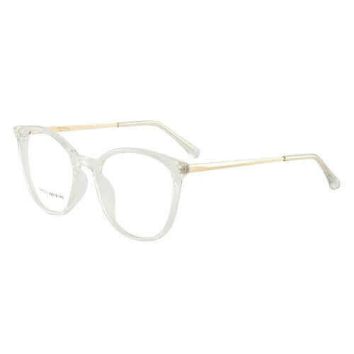 EP Anti-blue glasses European and American flat mirror cat eye glasses.