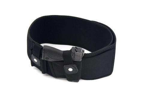 Belly Band Holster Concealed Carry Gun Wrap Holster Elastic Waist.